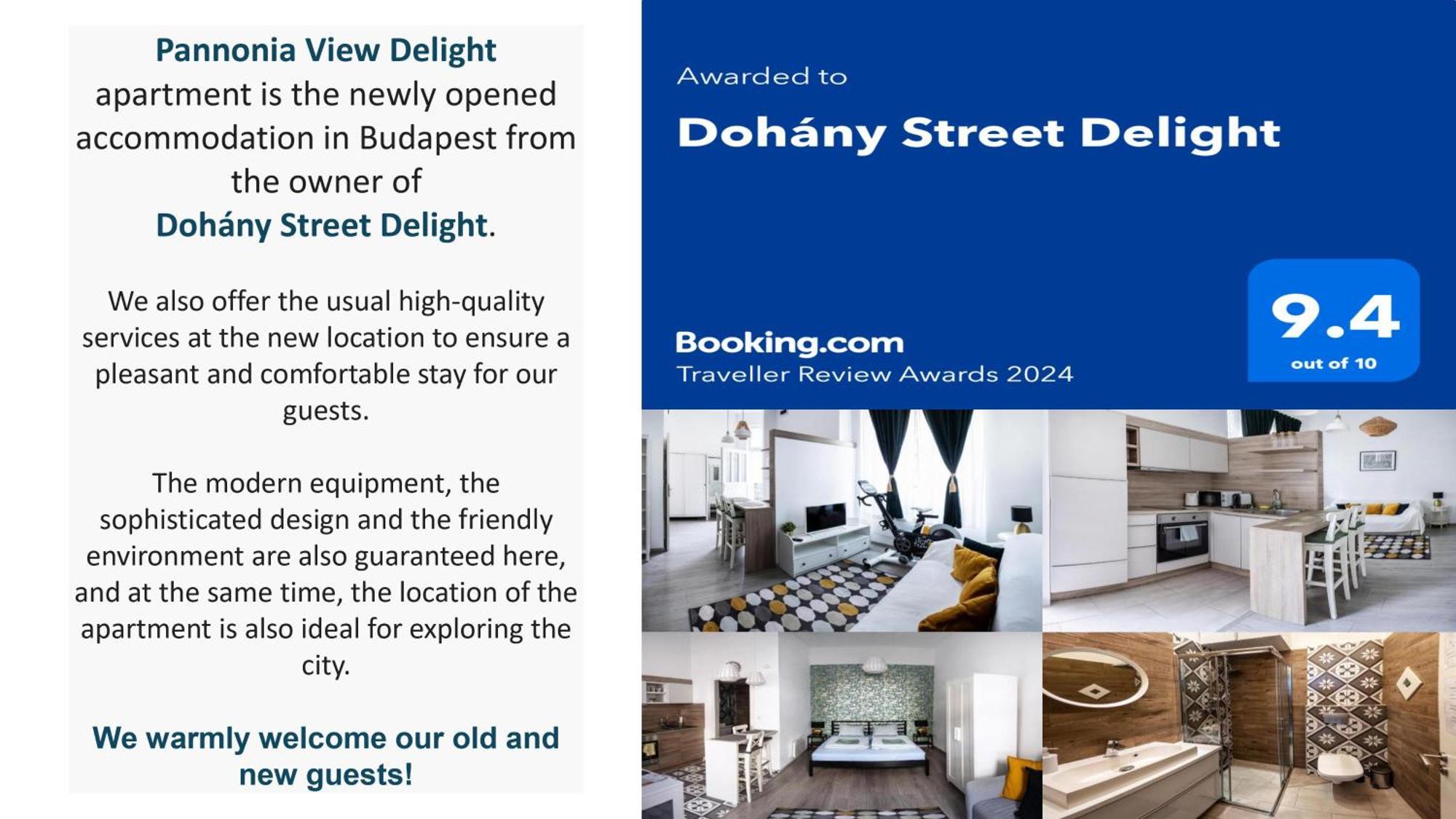 Pannonia View Delight Apartment บูดาเปสต์ ภายนอก รูปภาพ
